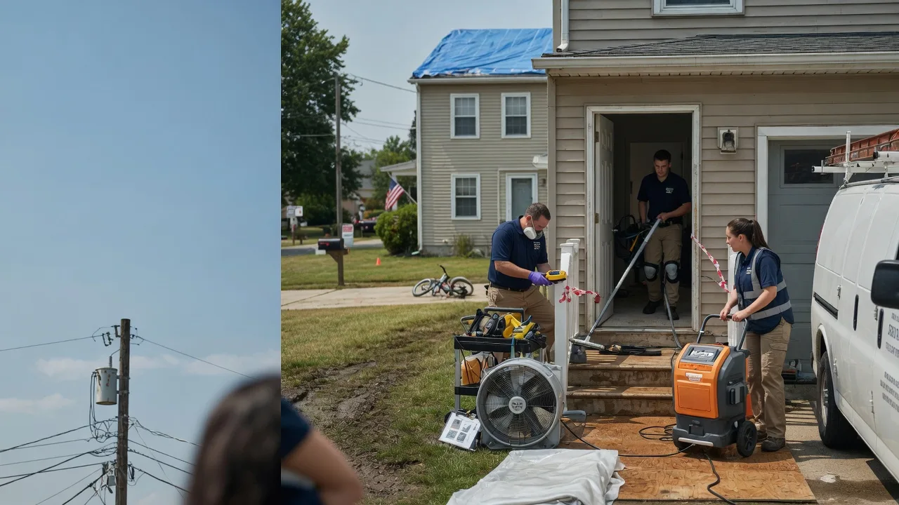 Water Damage Repair in Vivian, SD near me
